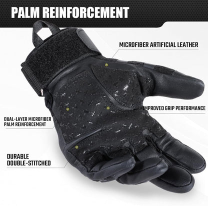 Gants De Moto - Ecran Tactile, Antidérapants, Protection Gants De Moto, Escalade, Motocross, Scooter Et Autres Sports De Plein Air