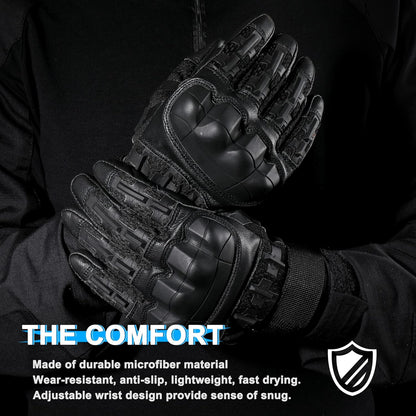 Gants De Moto - Ecran Tactile, Antidérapants, Protection Gants De Moto, Escalade, Motocross, Scooter Et Autres Sports De Plein Air